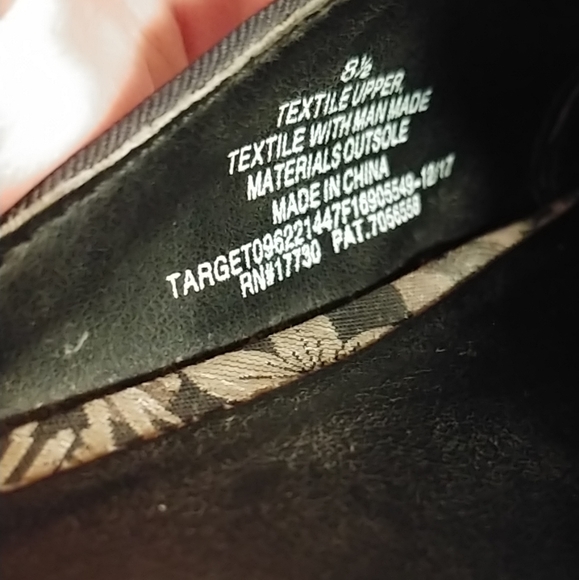 Women's Size US 8 1/2 A New Day Floral Print Mules - Picture 4 of 4